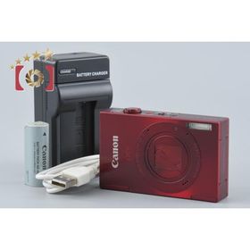 【中古】Canon キヤノン IXY 3 レッド コンパクトデジタルカメラ