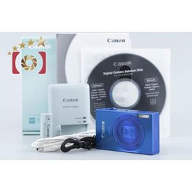【中古】Canon キヤノン IXY 3 ブルー コンパクトデジタルカメラ 元箱付き