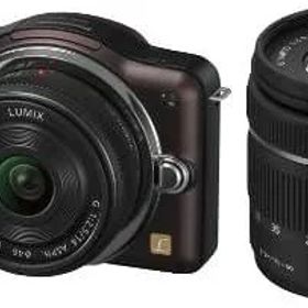 【中古】パナソニック ミラーレス一眼カメラ LUMIX GF3 ダブルレンズキット センシュアルブラウン DMC-GF3W-T当店保証30日間 人気モデル 高画質 売れ筋