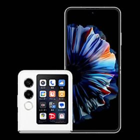 〔中古〕ZTE nubia Flip 2 128GB ホワイト A404ZT Y!mobile SIMフリー〔344-ud〕