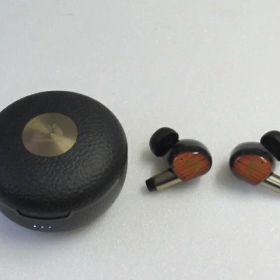 【中古品】JVC HA-FW5000T ウッドマスターシリーズ カナル型イヤホン 有線イヤホン 木製ハウジング 高音質モデル ビクター 本体のみ サンバーストブラウン 送料無料！
