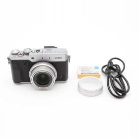 ≪並品≫ FUJIFILM X30 デジタルカメラ シルバー #20260901-0288