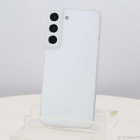 (中古)GALAXY Galaxy S22 256GB ファントムホワイト SCG13 au SIMフリー(198-ud)