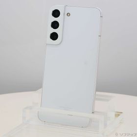 (中古)GALAXY Galaxy S22 256GB ファントムホワイト SCG13 au SIMフリー(276-ud)