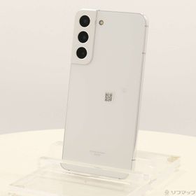 (中古)GALAXY Galaxy S22 256GB ファントムホワイト SCG13 au SIMフリー(269-ud)