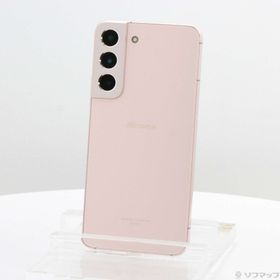 (中古)SAMSUNG Galaxy S22 256GB ピンクゴールド SC-51C docomo SIMフリー(276-ud)
