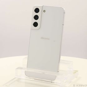 (中古)SAMSUNG GALAXY S22 256GB ファントムホワイト SC-51C docomo SIMフリー(377-ud)