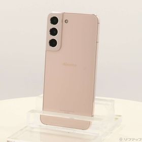 (中古)SAMSUNG Galaxy S22 256GB ピンクゴールド SC-51C docomo SIMフリー(269-ud)