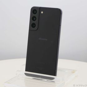(中古)SAMSUNG Galaxy S22 256GB ファントムブラック SC-51C docomo SIMフリー(295-ud)