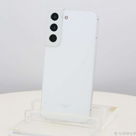 (中古)GALAXY Galaxy S22 256GB ファントムホワイト SCG13 au SIMフリー(349-ud)