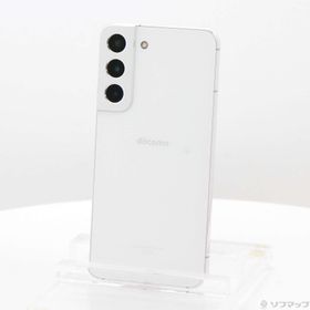 (中古)SAMSUNG Galaxy S22 256GB ファントムホワイト SC-51C docomoロック解除SIMフリー(297-ud)