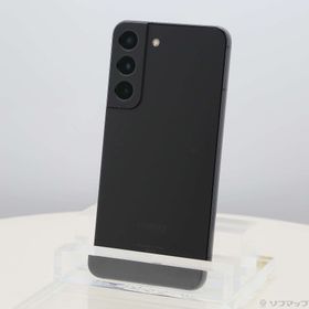 (中古)SAMSUNG Galaxy S22 256GB ファントムブラック SCG13 au SIMフリー(198-ud)