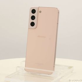 (中古)SAMSUNG Galaxy S22 256GB ピンクゴールド SC-51C docomo SIMフリー(269-ud)