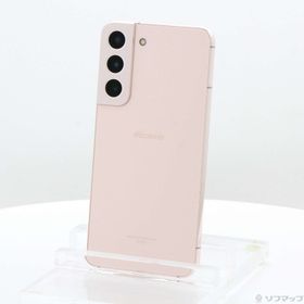 (中古)SAMSUNG Galaxy S22 256GB ピンクゴールド SC-51C docomo SIMフリー(305-ud)