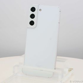 (中古)GALAXY Galaxy S22 256GB ファントムホワイト SCG13 au SIMフリー(276-ud)