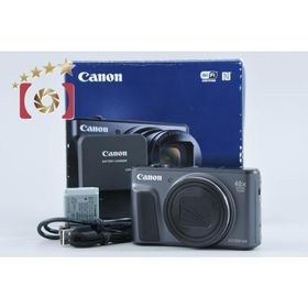 【中古】Canon キヤノン PowerShot SX720 HS ブラック コンパクトデジタルカメラ 元箱付き