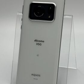 【訳あり中古B】AQUOS R6 SH-51B ホワイト SIMフリー 白ロム