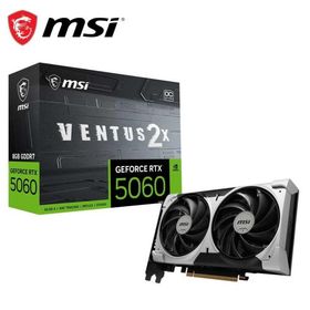 MSI｜エムエスアイ MSI GeForce RTX 5060 8G VENTUS 2X OC V1 グラフィックボード GeForce RTX 5060 8G VENTUS 2X OC V1 返品種別B