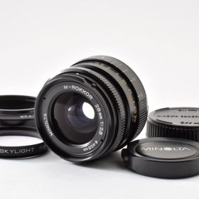 #5409 ミノルタ Minolta M-Rokkor 28mm F/2.8 Lens for CL CLE Leica M mount [動作確認済]