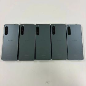【部品取り】Xperia 5 IV SO-54C docomo ジャンク まとめ売り グリーン 5台セット 基盤なし SIMトレイあり