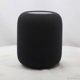 〔中古〕Apple(アップル) 〔展示品〕 HomePod 第2世代 MQJ73J／A ミッドナイト〔262-ud〕