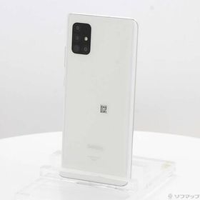 〔中古〕SAMSUNG(サムスン) Galaxy A51 5G 128GB プリズムブリックスホワイト SCG07 auロック解除SIMフリー〔196-ud〕