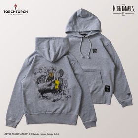 リトルナイトメア2 × TORCH TORCH/ モノとシックスのパーカー ヘザーグレー Sサイズ
