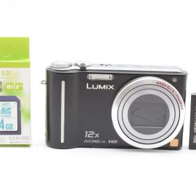 ★良品★ パナソニック PANASONIC LUMIX DMC-TZ7 ブラック 《SDカード付き》#2465