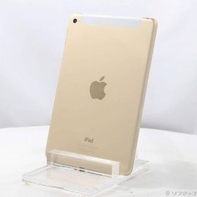 〔中古〕NTTドコモ iPad mini 4 128GB ゴールド MK782J／A docomoロック解除SIMフリー〔352-ud〕