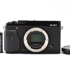 ★良品★ フジフイルム FUJIFILM X-E1 ボディ ブラック 《バッテリー付！》★完動品★ #A607198