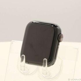 (中古)Apple Apple Watch Series 4 GPS + Cellular 40mm スペースブラックステンレススチールケース バンド無し(262-ud)