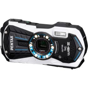 【中古】【非常に良い】PENTAX 防水デジタルカメラ Optio WG-2GPS (グロスホワイト) OPTIOWG-2GPSWH