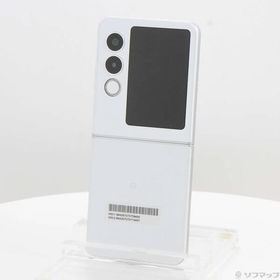 〔中古〕ZTE nubia Flip 2 128GB ホワイト A404ZT Y!mobile SIMフリー〔196-ud〕