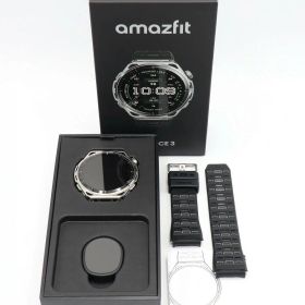 【お買い物マラソン限定クーポン】【美品】Amazfit Balance 3 SP170086-C01 ステレンススチール スマートウォッチ アマズフィット 本体 【中古】