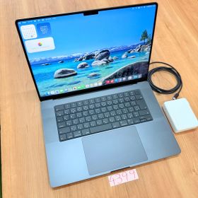 【バッテリー良好】 MacBook pro 16インチ 2023 Apple M3 MAX 96GB 1TB 高性能 カメラ内蔵 動画編集可 ノートPC SSD搭載 macOSインストール済 【4399】