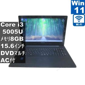 Lenovo G50-80 80E502UCJP【Core i3 5005U】 【Windows11 Home】MS 365 Office Web／Wi-Fi／HDMI／長期保証 [97272]