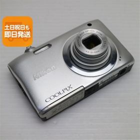 中古 COOLPIX A100 シルバー 即日発送 コンデジ Nikon 本体 あすつく 土日祝発送OK
