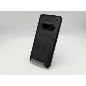 【中古】NOTHING 楽天モバイル 【SIMフリー】 Nothing Phone (3a) ブラック 8GB 128GB【なんば】保証期間１ヶ月【ランクA】