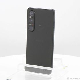 (中古)SONY Xperia 1 VI 512GB ブラック XQ-EC44 B3JPCX0 SIMフリー(348-ud)