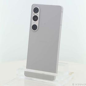 (中古)SONY Xperia 1 VI 512GB プラチナシルバー XQ-EC44 S2JPCX0 SIMフリー(349-ud)