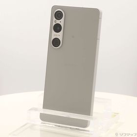 (中古)SONY Xperia 1 VI 512GB プラチナシルバー XQ-EC44 S2JPCX0 SIMフリー(276-ud)