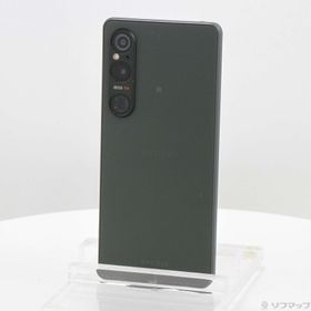 (中古)SONY Xperia 1 VI 256GB カーキグリーン XQ-EC44 G1JPCX0 SIMフリー(368-ud)
