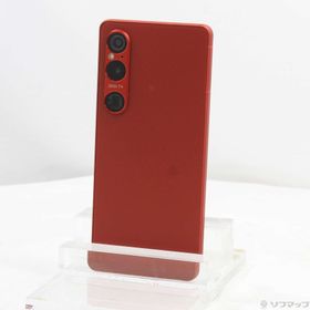 (中古)SONY Xperia 1 VI 256GB スカーレット XQ-EC44 R1JPCX0 SIMフリー(377-ud)