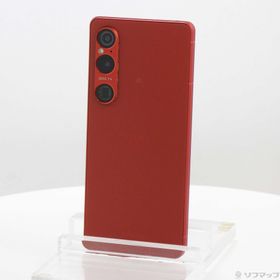 (中古)SONY Xperia 1 VI 256GB スカーレット XQ-EC44 R1JPCX0 SIMフリー(258-ud)