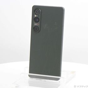 (中古)SONY Xperia 1 VI 256GB カーキグリーン XQ-EC44 G1JPCX0 SIMフリー(258-ud)