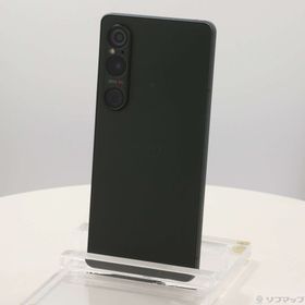 (中古)SONY Xperia 1 VI 256GB カーキグリーン XQ-EC44 G1JPCX0 SIMフリー(371-ud)