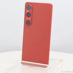(中古)SONY Xperia 1 VI 256GB スカーレット XQ-EC44 R1JPCX0 SIMフリー(258-ud)