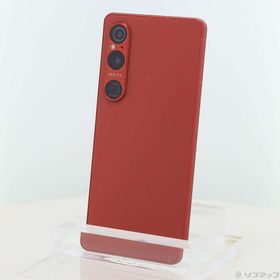 (中古)SONY Xperia 1 VI 256GB スカーレット XQ-EC44 R1JPCX0 SIMフリー(377-ud)