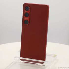 (中古)SONY Xperia 1 VI 256GB スカーレット XQ-EC44 R1JPCX0 SIMフリー(269-ud)