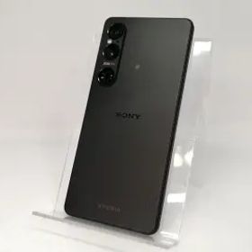 【中古】SONY au 【SIMフリー】 Xperia 1 VI ブラック 12GB 256GB SOG13【東池袋1丁目】保証期間１ヶ月【ランクA】